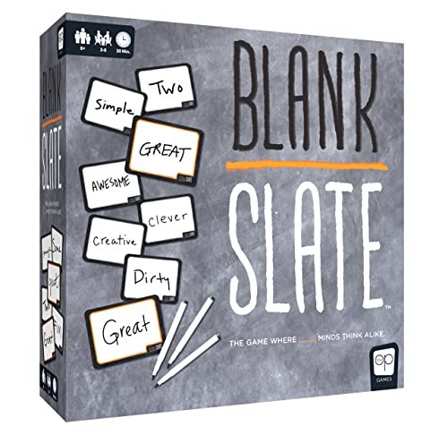 USAOPOLY BLANK SLATE, Where Great Minds Think Alike, Party...