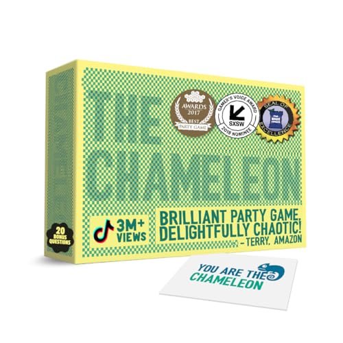 The Chameleon: Award-Winning Bluffing Board Game for Family...