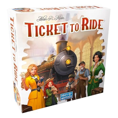 Asmodee Ticket to Ride Board Game (2025 Refresh) Train Game