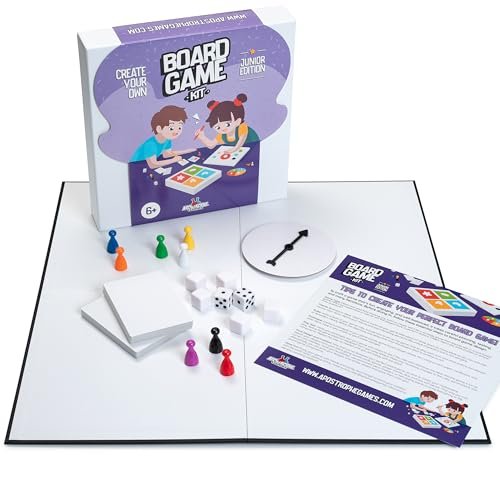 Create Your Own Board Game Set – DIY Junior Kit