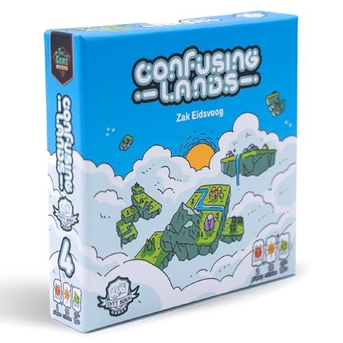 Confusing Lands | Whimsical Themed Travel Size Board Game...