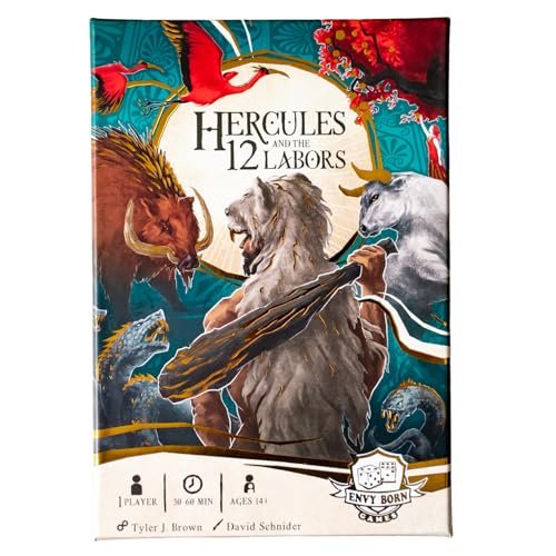 Envy Born Games Hercules and The 12 Labors Solo Game