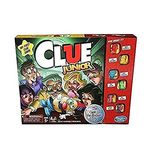 Hasbro Gaming Clue Junior Board Game for Kids Mystery