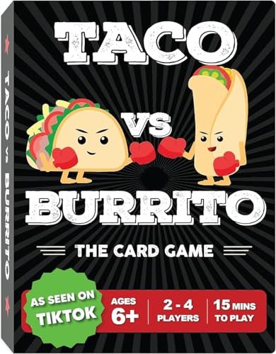 Taco vs Burrito - The Wildly Popular Family Card Game