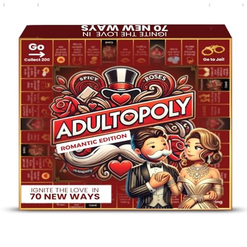 Adultopoly Couples Board Game - Romantic Date Night Game