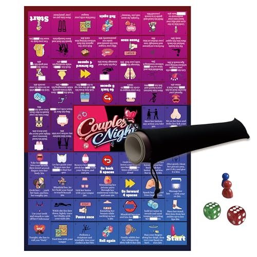 Couples Games for Adults, Spicy Dice Game, Date Night
