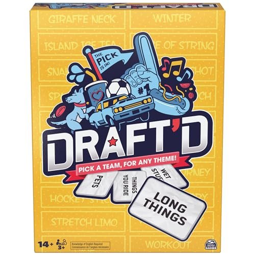 Spin Master Games, Draft’d, Competitive Drafting Party...