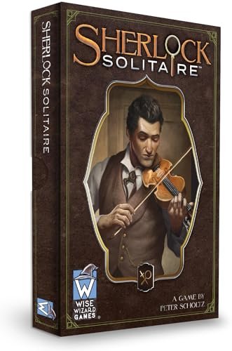 WISE WIZARD GAMES Sherlock Solitaire: A Game by Peter...