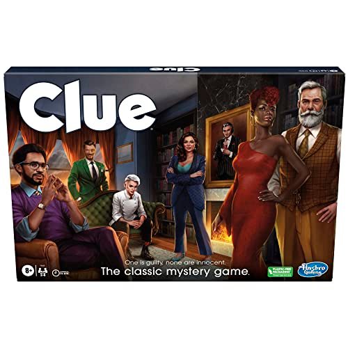 Clue Board Game for Ages 8 and Up