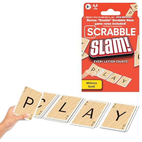 Scrabble Slam Card Game The Original 2000's Fast-Paced
