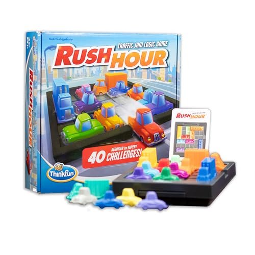ThinkFun Rush Hour Traffic Jam Logic Game for Kids 8+