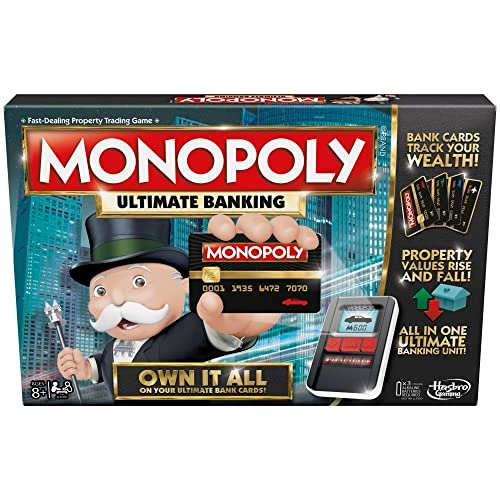 Hasbro Gaming Monopoly Ultimate Banking Edition Board Game