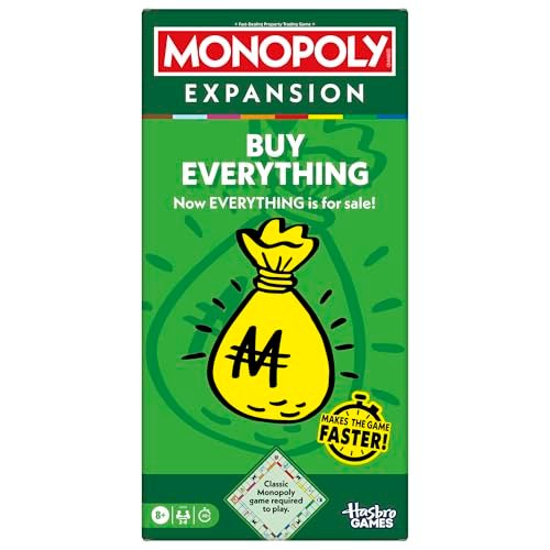 Monopoly Buy Everything Expansion | Add More Fun, Faster