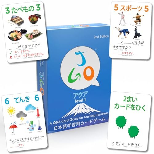 AGO JGO Japanese Language Card Game for Beginners