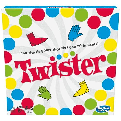 Hasbro Twister Party Classic Board Game for Kids 6+