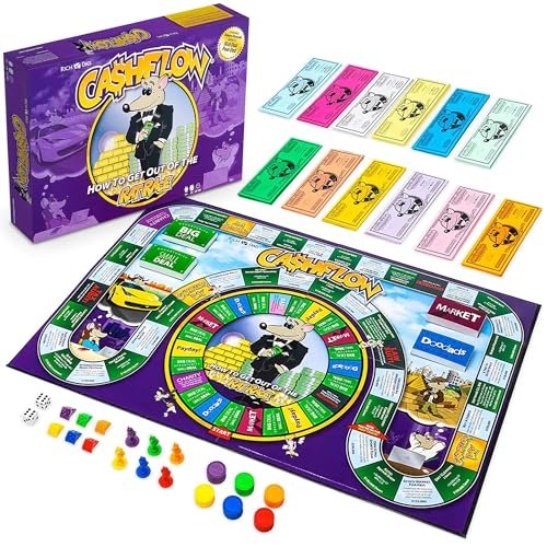Rich Dad CASHFLOW Board Game, Educational Business Literacy...