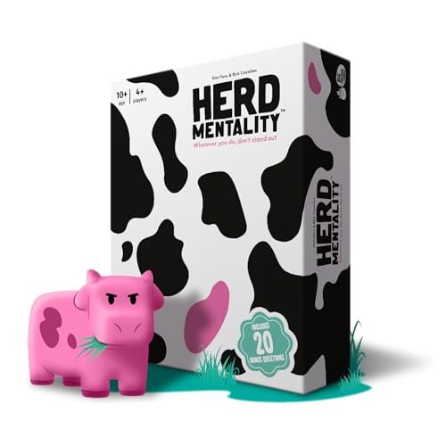 Herd Mentality: Udderly Funny Family Board Game Easy for...