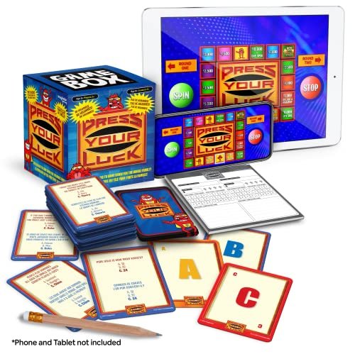 Imagination Gaming Press Your Luck Game Box, Classic TV Show