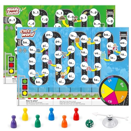Broytain Phonics Board Games for Kids,Educational Learning...