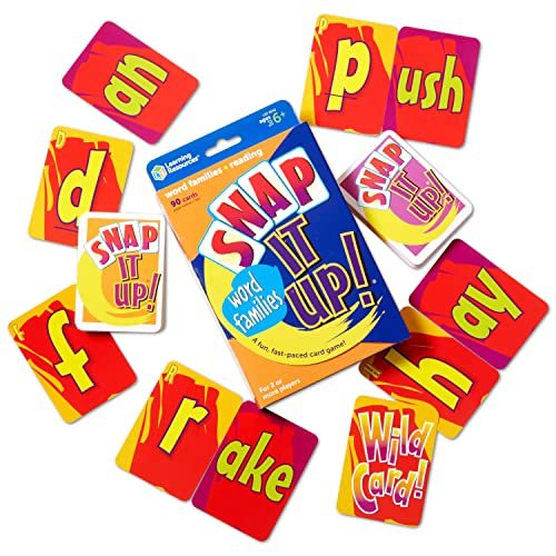 Learning Resources Snap It Up Phonics - Reading Card Game