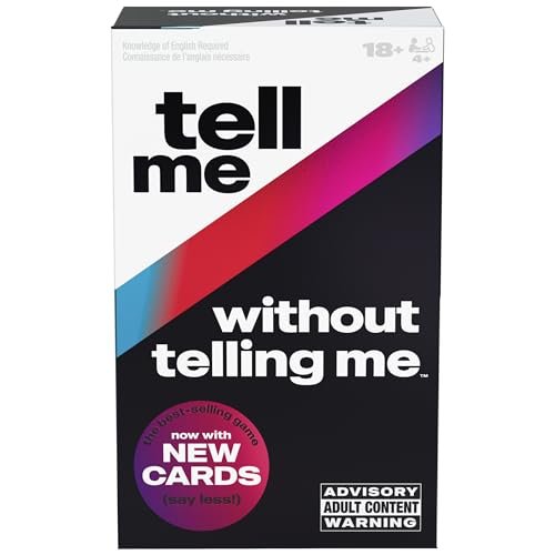 Spin Master Games, Tell Me Without Telling Me, Adult Game