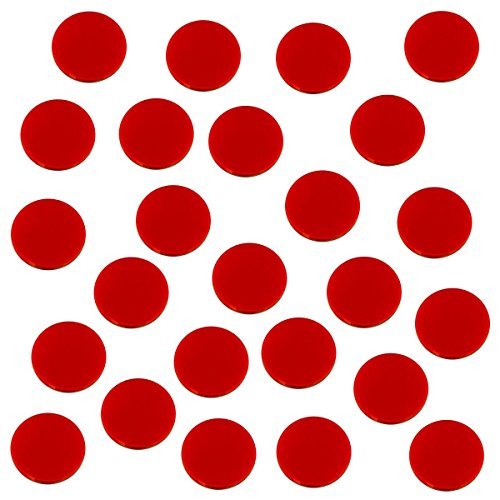 LITKO 18mm Game Tokens | Placeholder | Red Scoring Chips