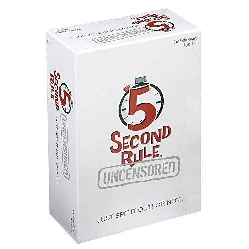 5 Second Rule Uncensored - Fun Card Game 17+