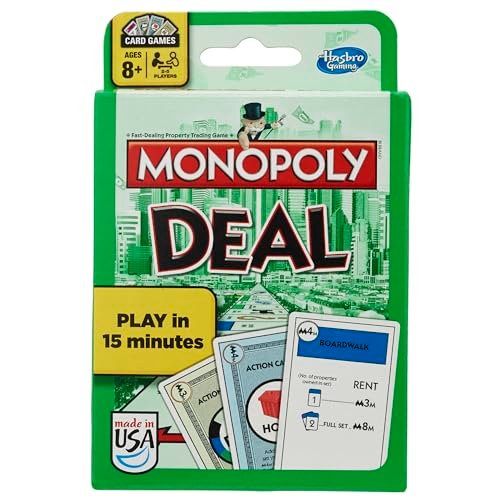 Monopoly Deal Card Game | Quick-Playing Card Game