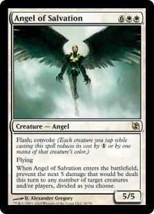 Magic The Gathering - Angel of Salvation - Elspeth vs