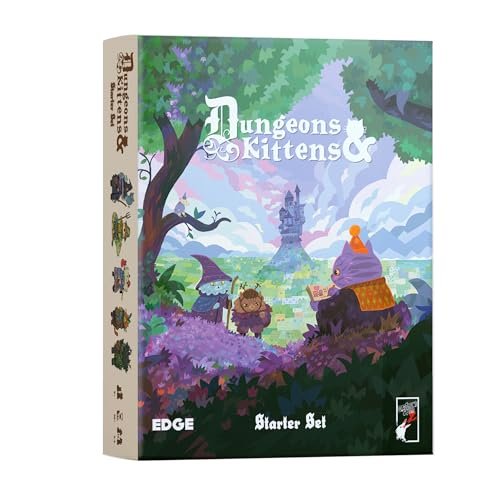 Asmodee Dungeons and Kittens Roleplaying Game Starter Set
