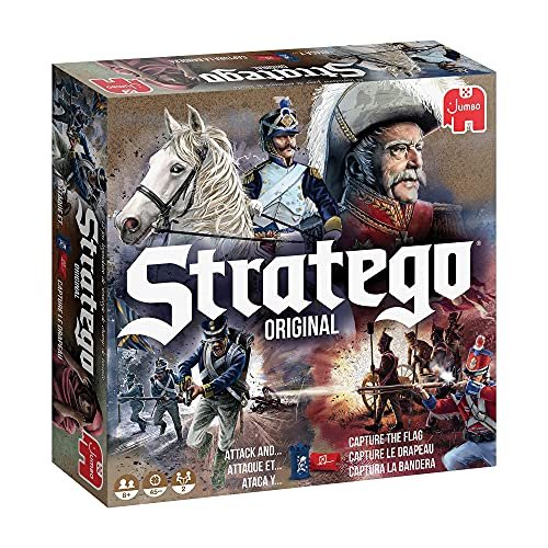 Jumbo, Stratego - Original, Strategy Board Game, 2 Players,...