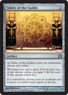 Magic: the Gathering - Tablet of The Guilds Ravnica