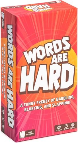 Lost Boy Entertainment Words are Hard - Party Card Game