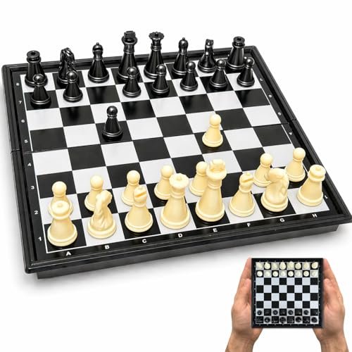 Travel Chess Set Magnetic Portable Folding Board Pocket