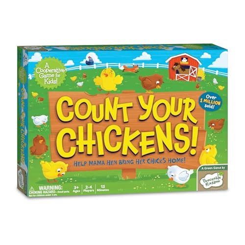 Peaceable Kingdom Count Your Chickens Award Winning...
