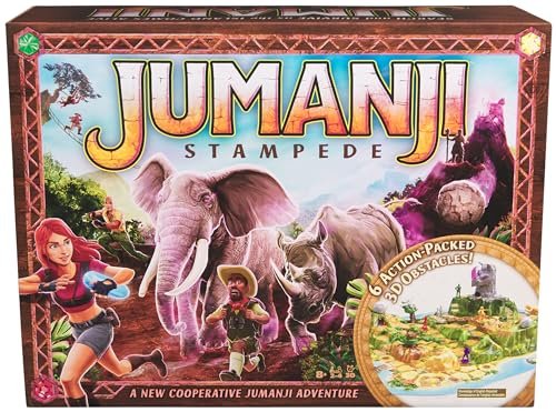 Spin Master Games, Jumanji Stampede, 3D Adventure Board Game