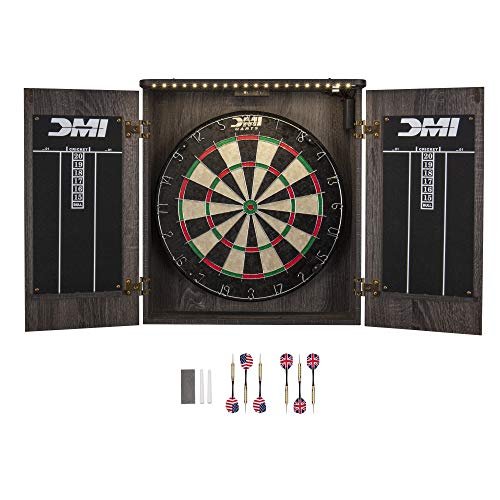 DMI Sports Paris Bristle Dartboard Cabinet Sets,...