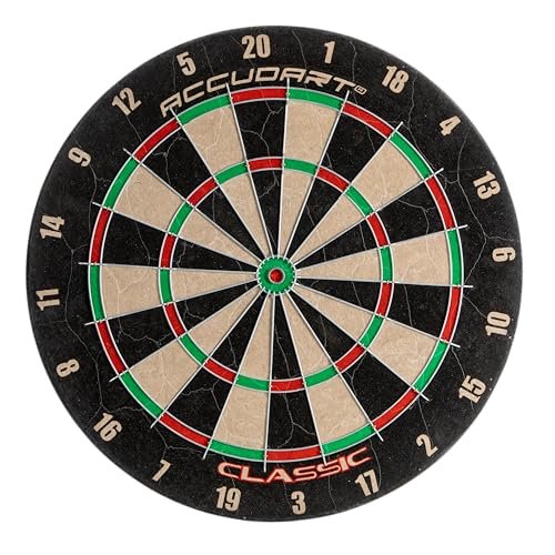 Accudart Classic Bristle Dartboard – Official 18” Sisal...