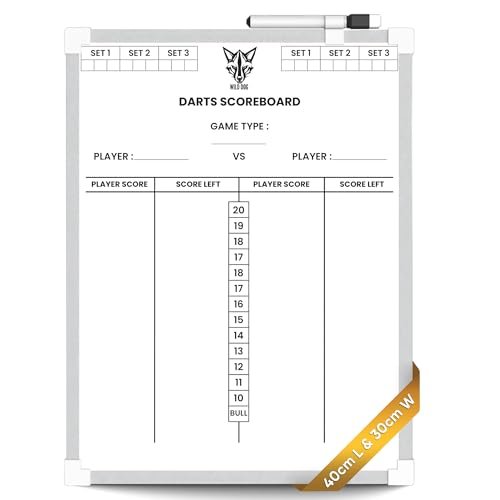 Large Dart Scoreboard (16