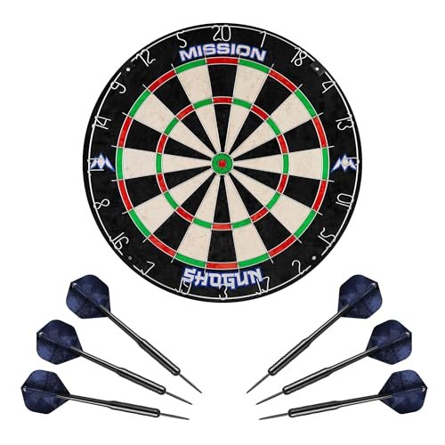 Mission Darts | Shogun Set | Endurance Sisal Dartboard Set