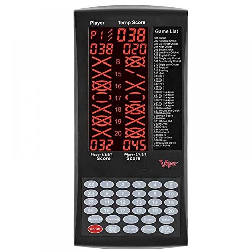 Viper ProScore Digital Dart Scorer Electronic Dartboard for...