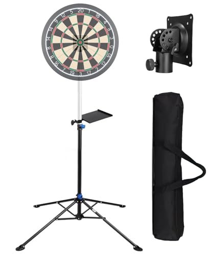 Portable Dart Board Stand, Professional Dartboard Stand,...