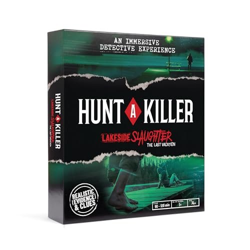 Hunt A Killer: Lakeside Slaughter, Immersive Murder Mystery...
