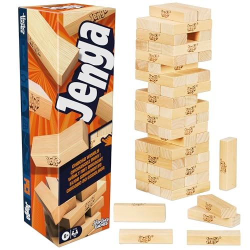 Official Hasbro Games Jenga Game | Digital Die, 6 Ways