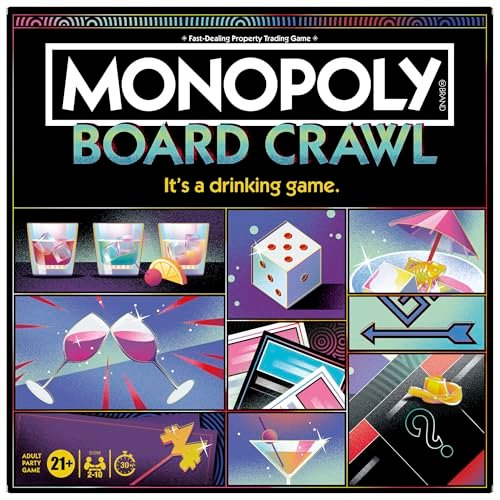 Monopoly Board Crawl Game | Official Monopoly Adult...