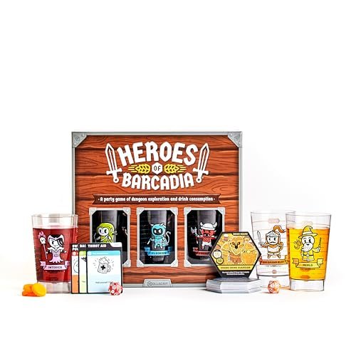 Rollacrit Heroes of Barcadia Board Game – Liquid Life System