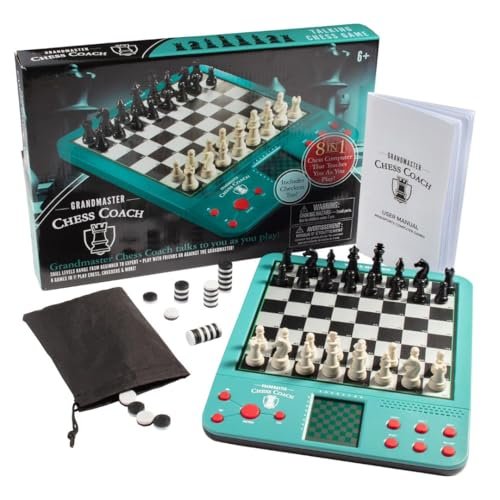 Electronic Chess Set for Kids & Adults- Smart Computer Coach