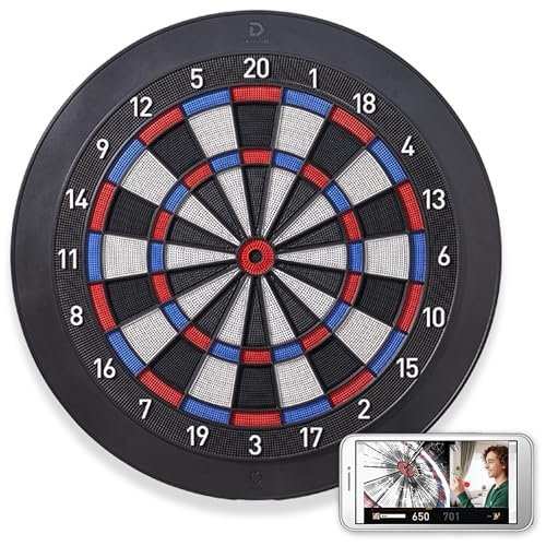 DARTSLIVE Home Electronic Dartboard, Bluetooth Compatible...