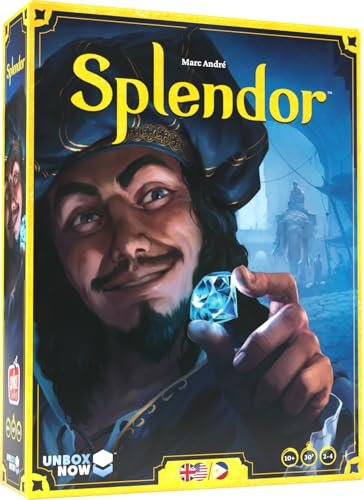 Asmodee Splendor Board Game - Master The Art of Wealth