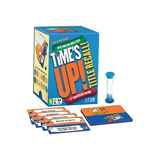 R&R Games Time’s Up!- Title Recall, Card Game, Charades